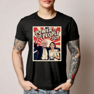 Bernie Sanders And AOC 2028 Presidential Campaign Shirt