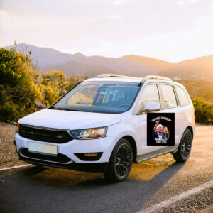 Bernie Fight Oligarchy 2025 Fighting Oligarchy Tour Car Magnets