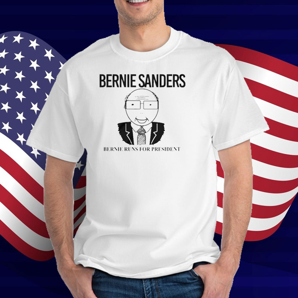 Bernie Sanders - Bernie Runs for President T-Shirt