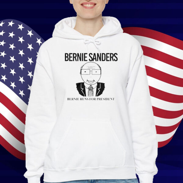 Bernie Sanders - Bernie Runs for President T-Shirt