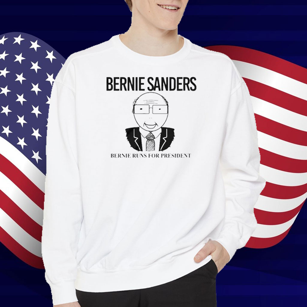 Bernie Sanders - Bernie Runs for President T-Shirt