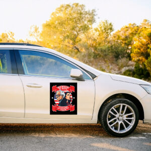 Bernie & aoc fighting oligarchy tour Stickers - Car Magnet