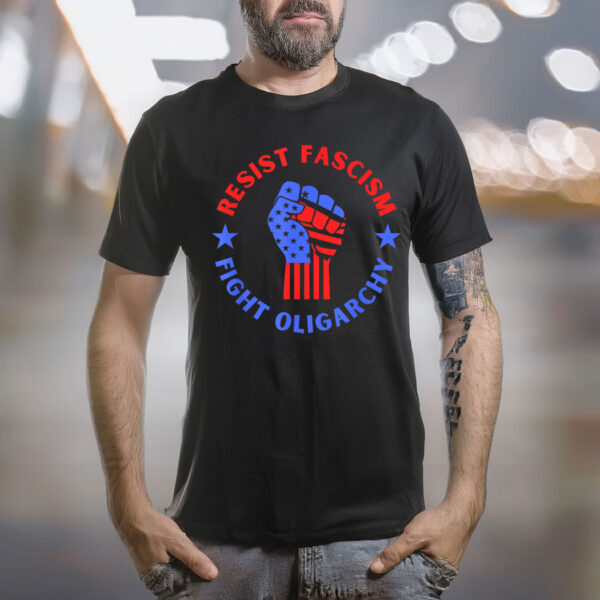 Fight Oligarchy Defend Democracy T-Shirt