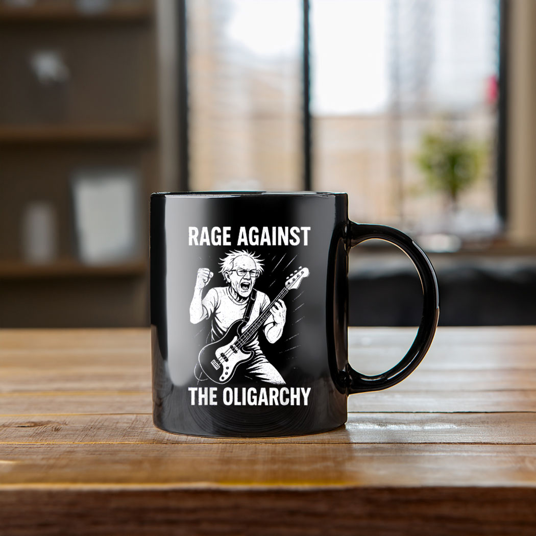 Rage Against Oligarchy Resist Protest Fight Oligarchy Mug