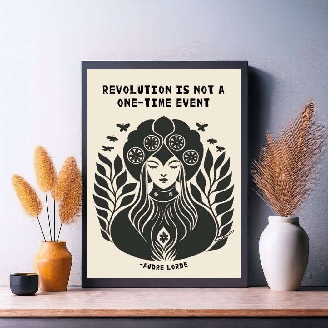 Activism Fight FOR Justice Series, Freedom, Anti fascism Poster