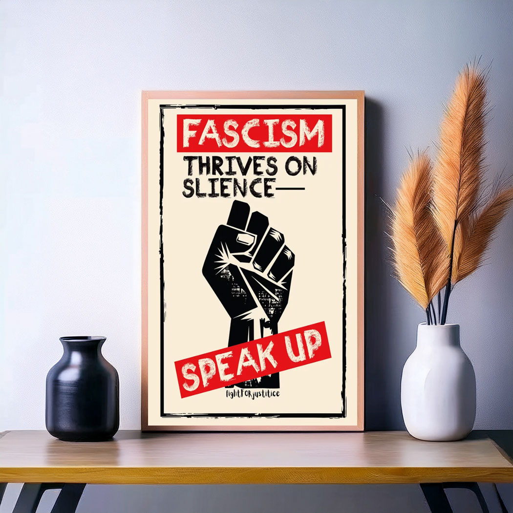 Activism Fight FOR Justice Series, Freedom Poster