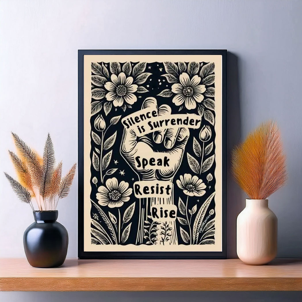 Activism Fight FOR Justice Series Poster