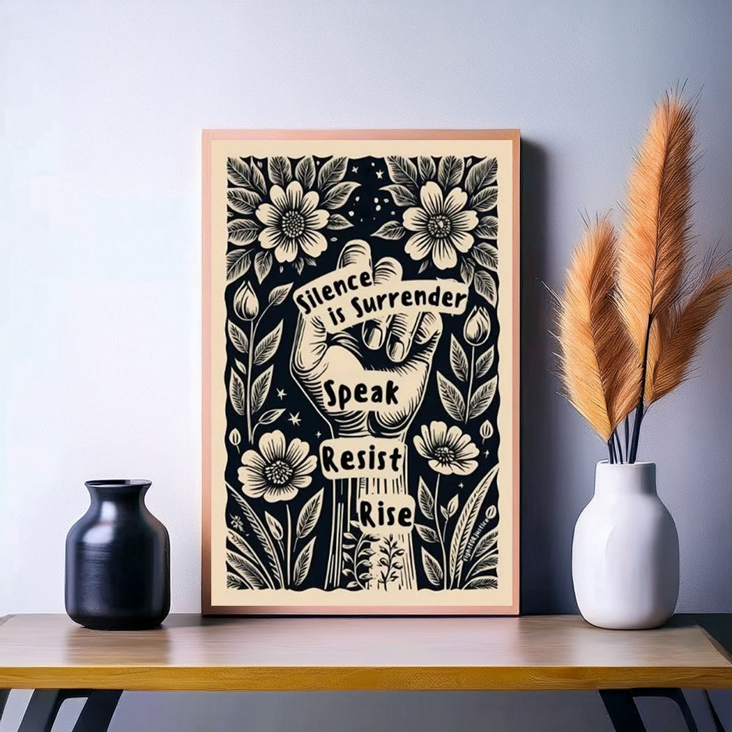Activism Fight FOR Justice Series Poster