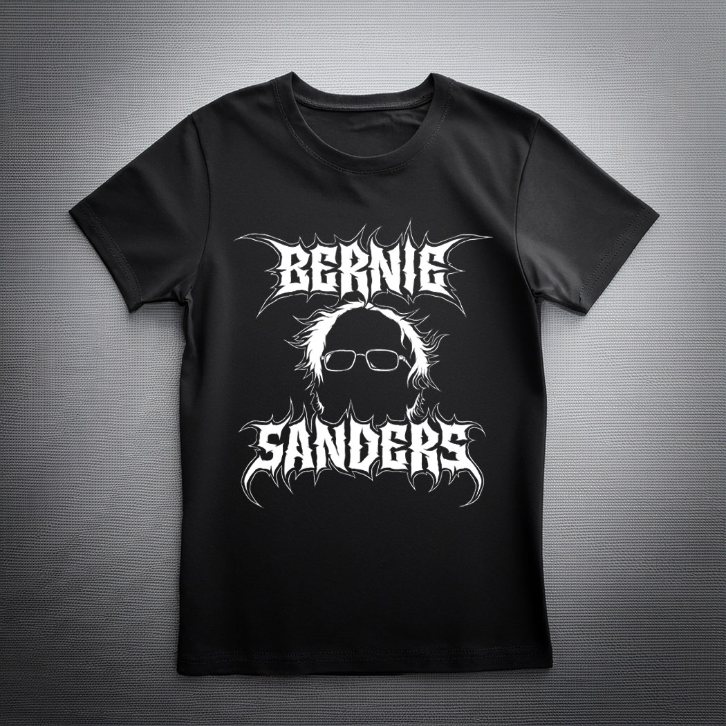 Brutal Black Metal Bernie Sanders Shirt