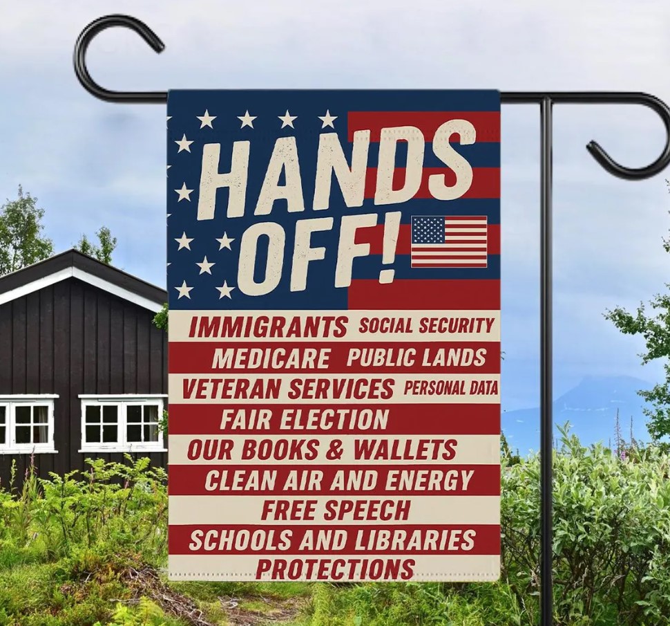 Hands Off Flag Garden, Anti DT