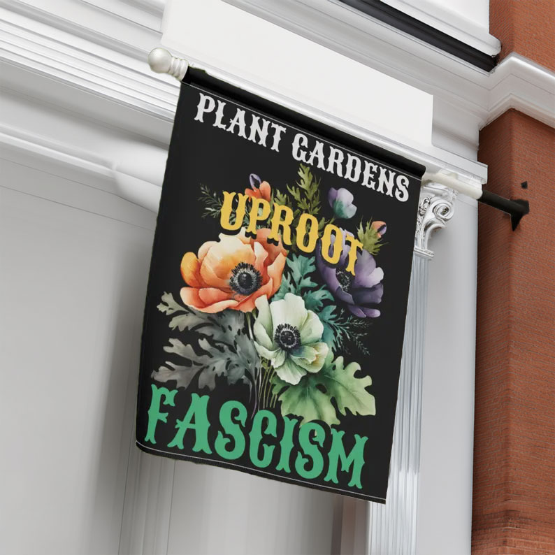 Resist Garden Flag - Social Justice Garden Flag