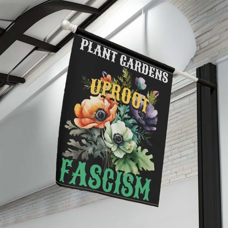 Resist Garden Flag - Social Justice Garden Flag