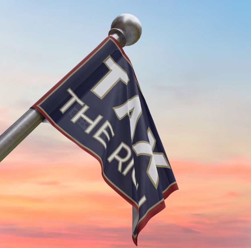 Tax the Rich Flag